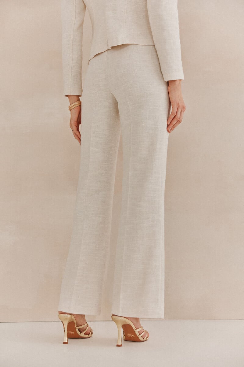 pedro del hierro Paula. Pantalones jaquard Venta caliente