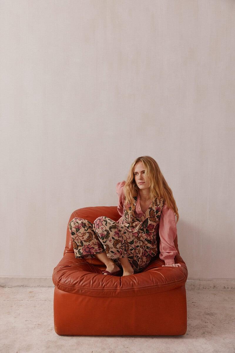 pedro del hierro Priscila. Pantalones estampados Tienda