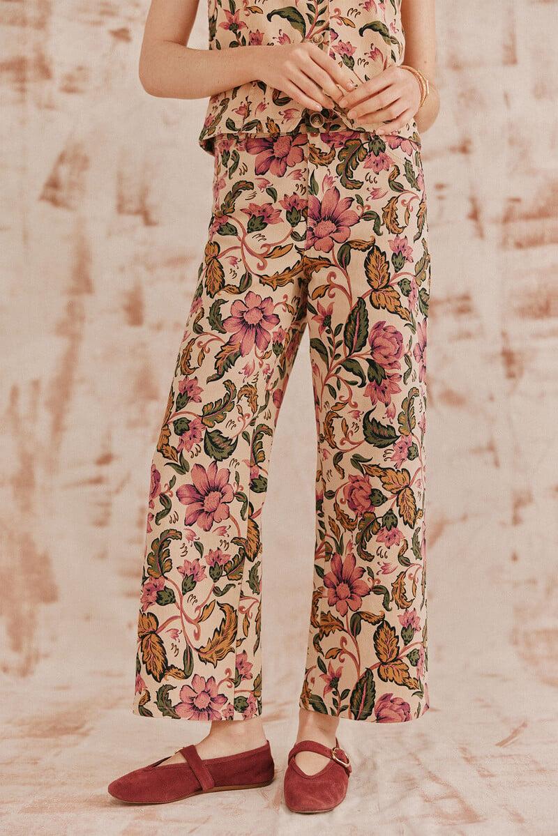 pedro del hierro Priscila. Pantalones estampados Tienda