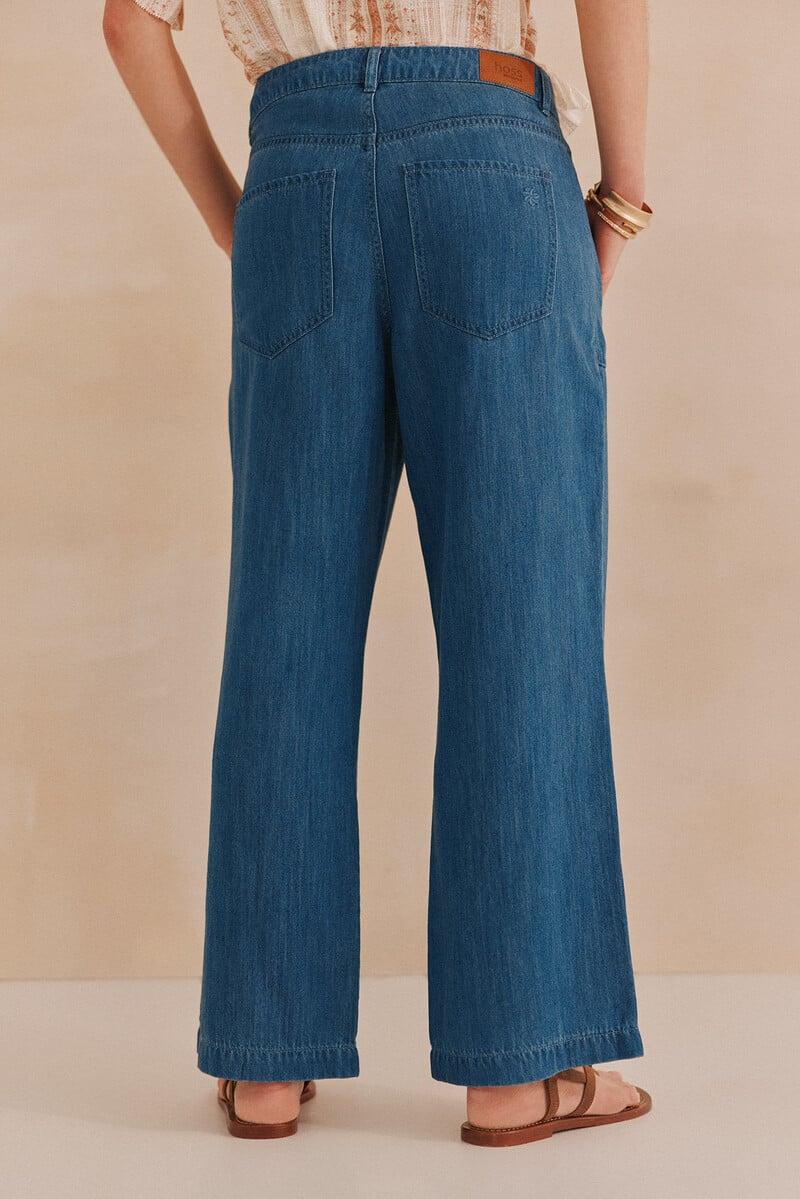 pedro del hierro Paris. Pantalones tencel Rebajas online