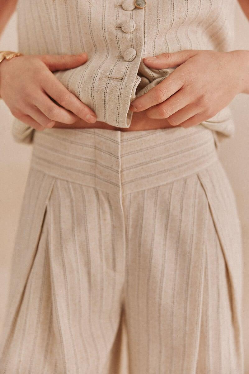 pedro del hierro Pambi. Pantalones lurex Rebajas top