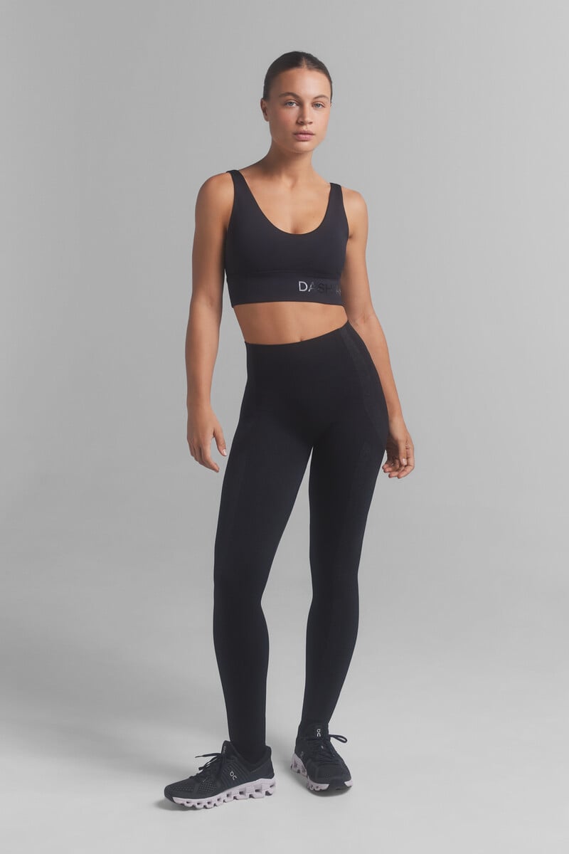 pedro del hierro Leggings negros Seamless Fit Ofertas de temporada