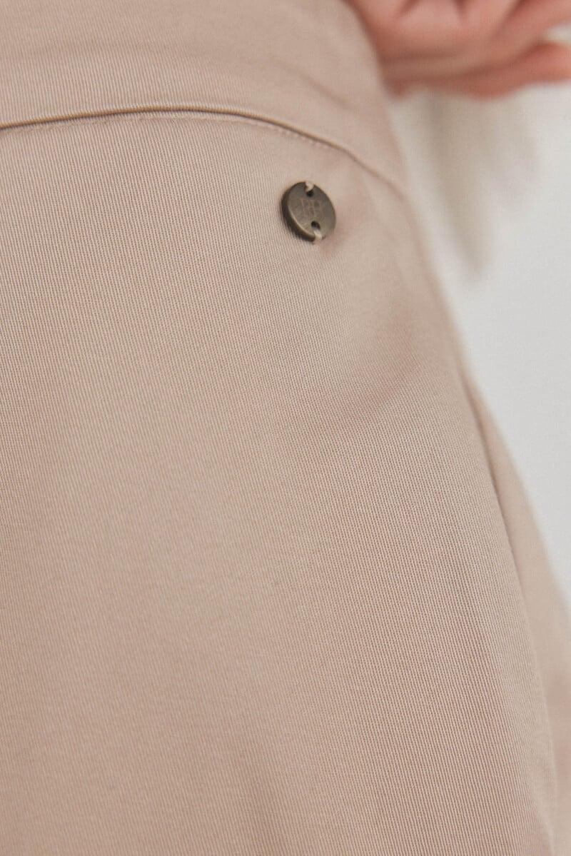 pedro del hierro Pantalón recto arena Outlet online