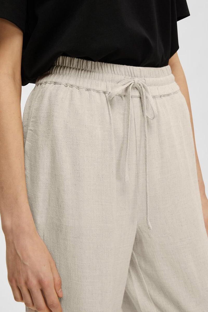 pedro del hierro Pantalones de lino Regular Fit Ofertas
