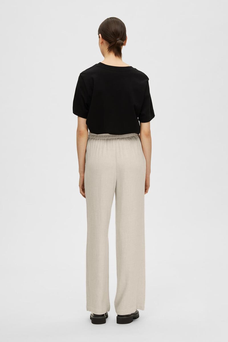 pedro del hierro Pantalones de lino Regular Fit Ofertas
