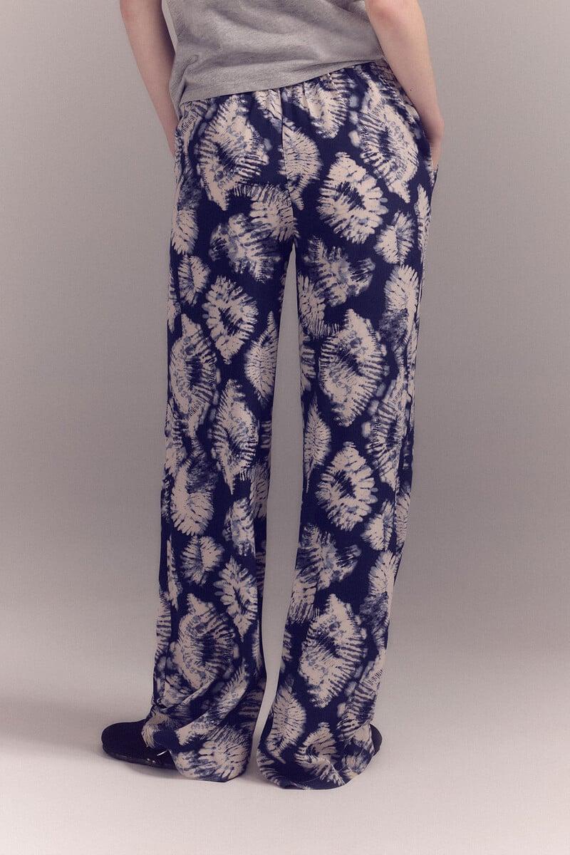 pedro del hierro Pantalón fluído estampado COMPRAR AHORA