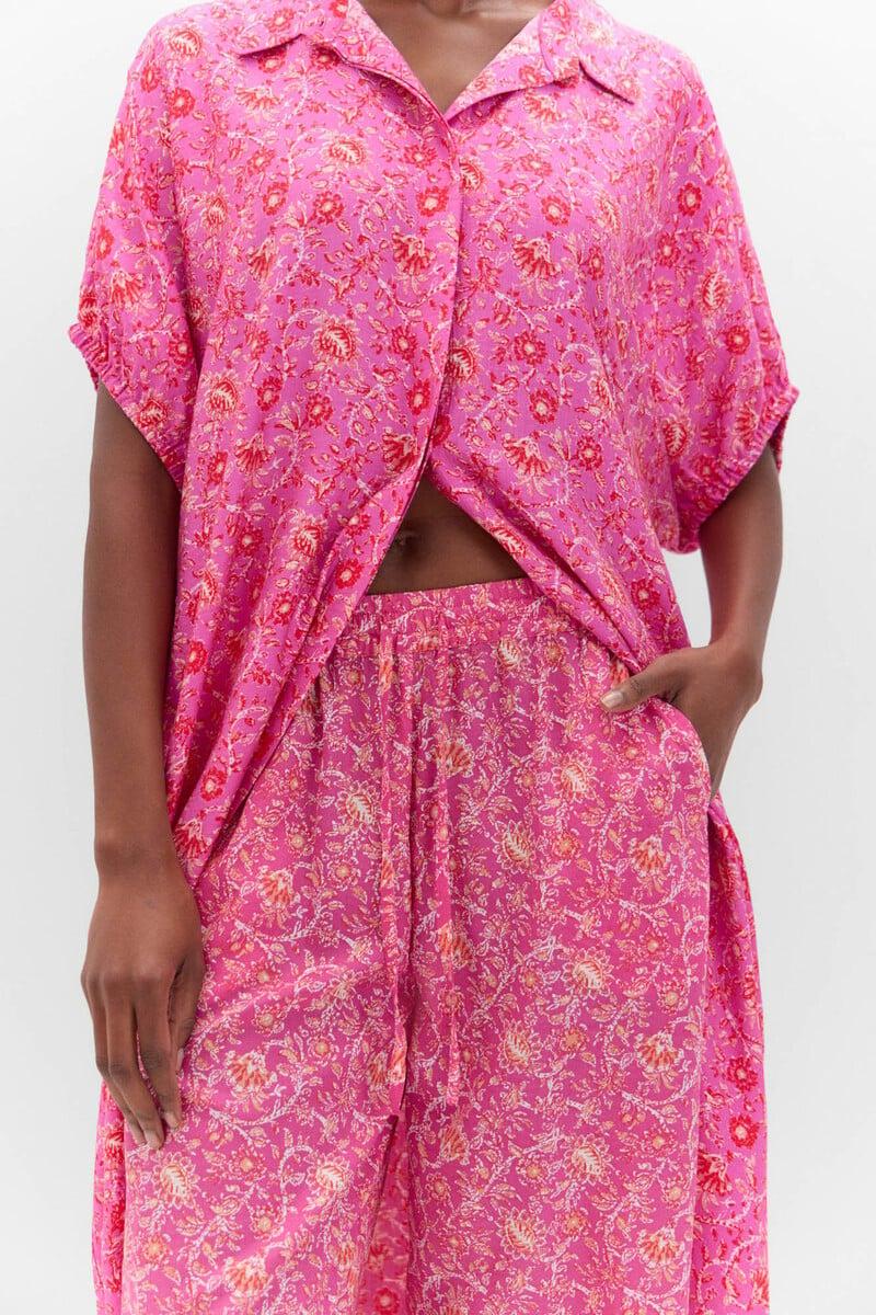 pedro del hierro Pantalón fluído estampado ÚLTIMAS EDICIONES