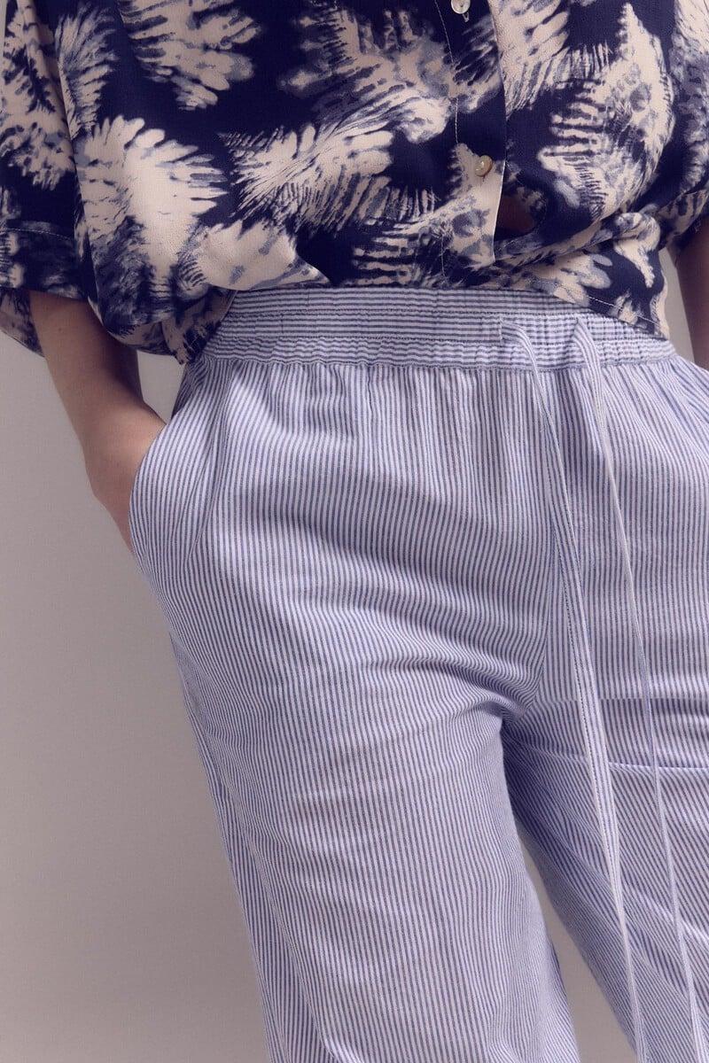 pedro del hierro Pantalón pijamero raya Precio de fábrica