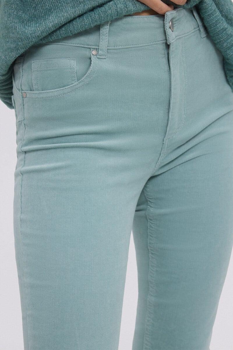 pedro del hierro Pantalón push up pana Solo hoy