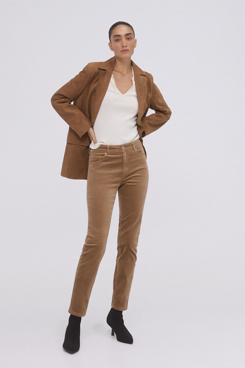 pedro del hierro Pantalón terciopelo skinny fit Solo queda un día