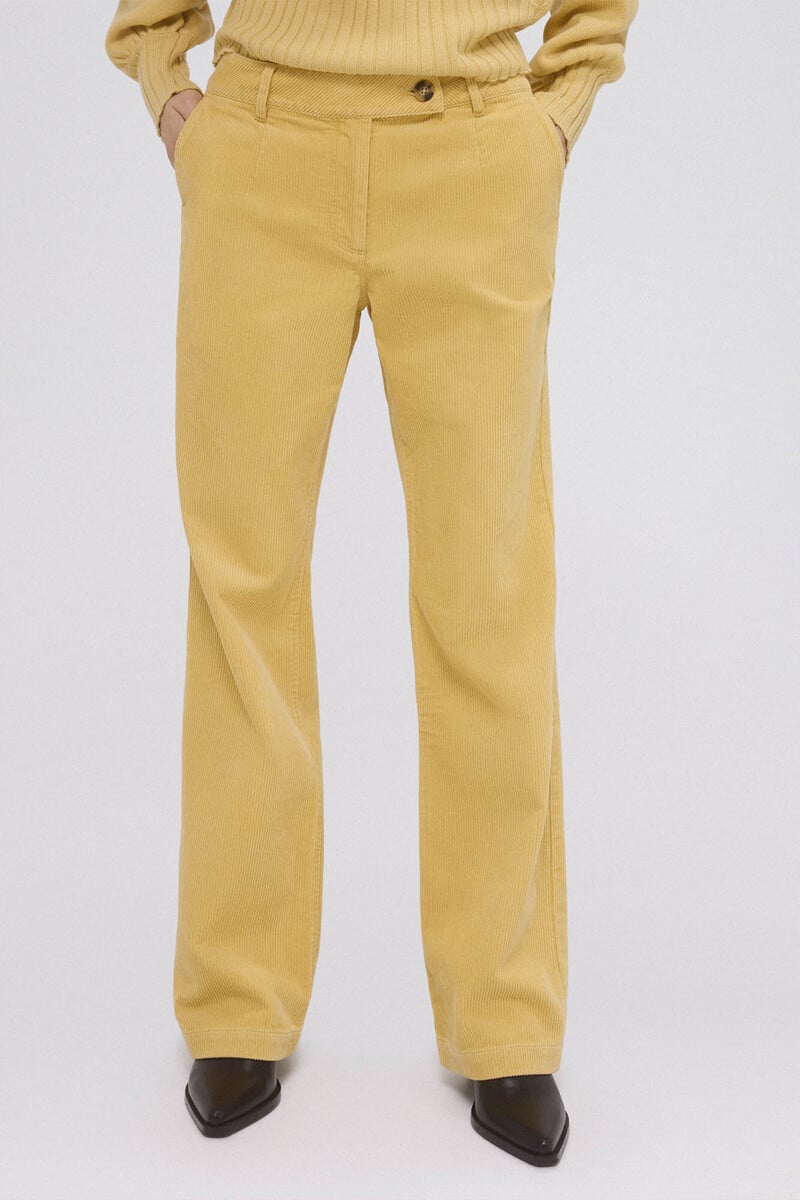 pedro del hierro Pantalón pana stove pipe full length Precios de Black Friday