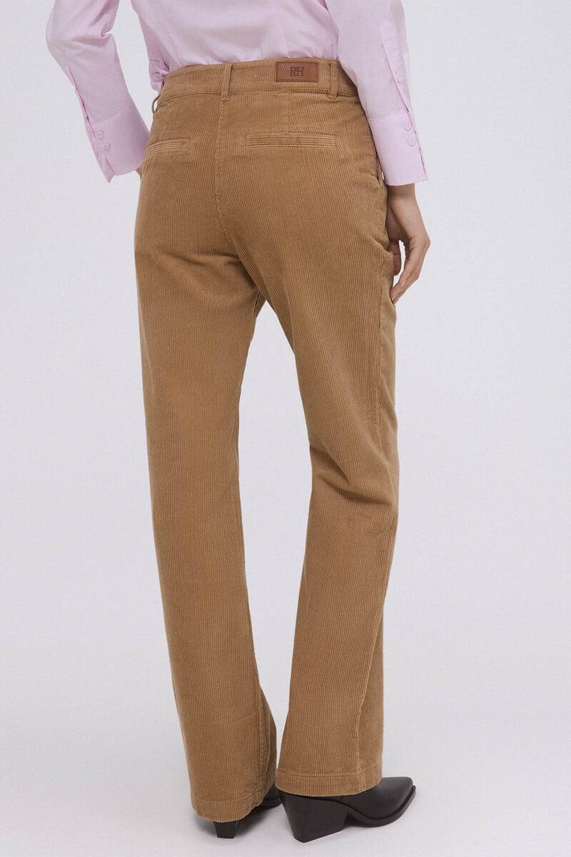 pedro del hierro Pantalón pana stove pipe full length En oferta