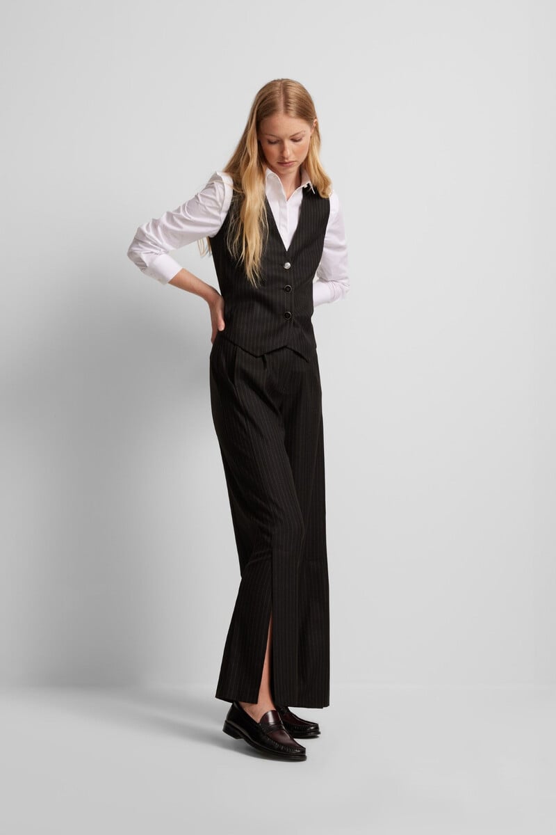 pedro del hierro Pantalón palazzo raya diplomática Devoluciones gratuitas