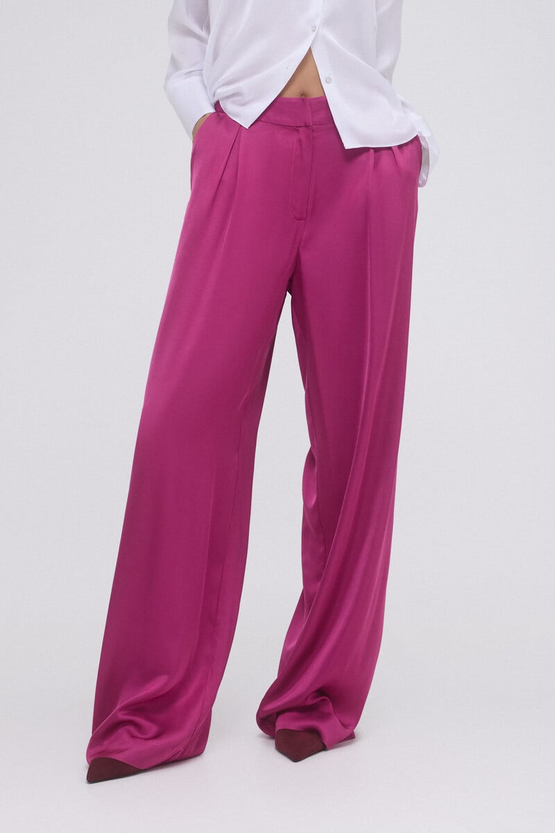 pedro del hierro Pantalón ancho doble pinza 2025