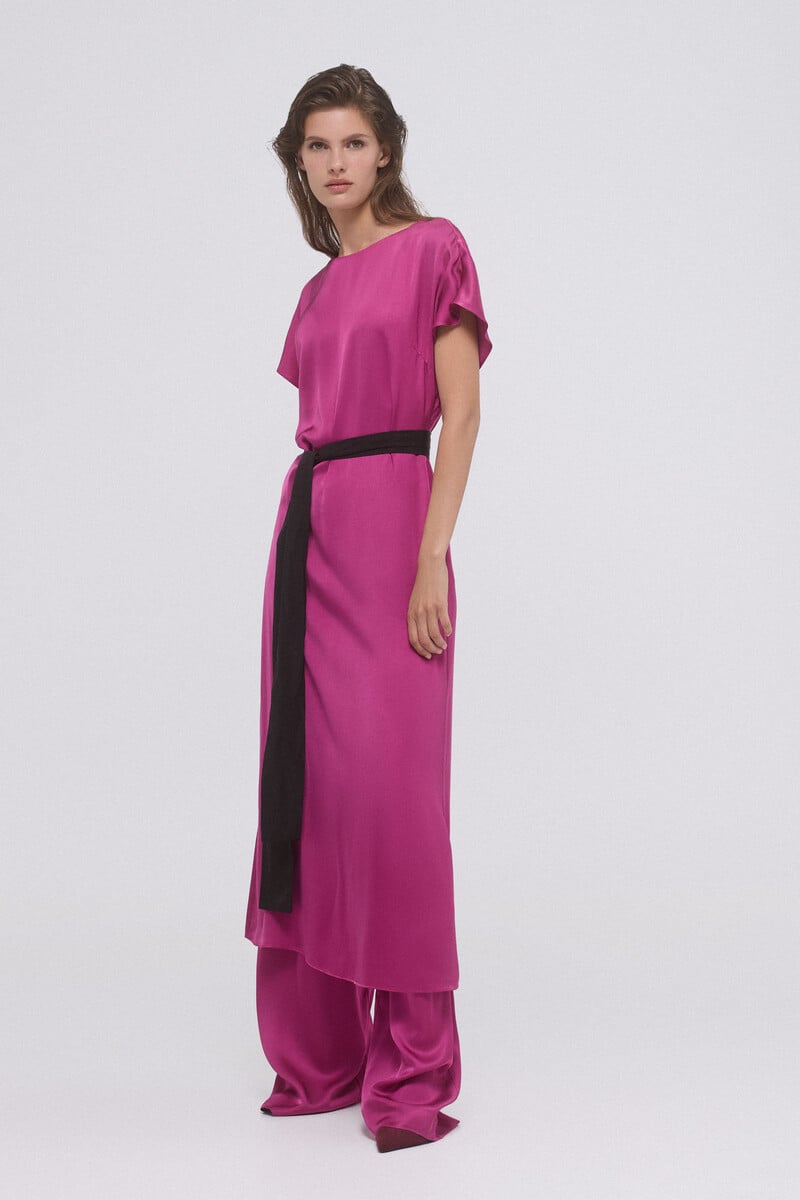 pedro del hierro Pantalón ancho doble pinza 2025