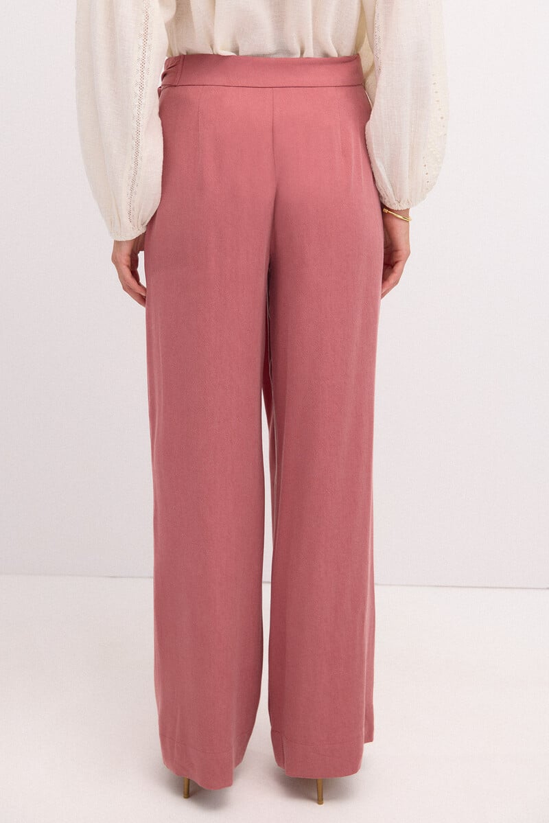 pedro del hierro Paula. Pantalón ancho cruzado Rebajas
