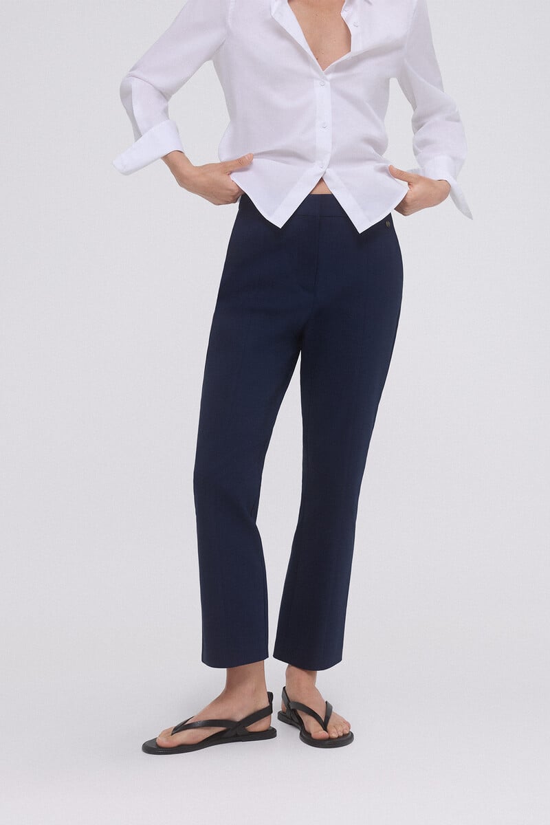 pedro del hierro Pantalón recto confort Ofertas