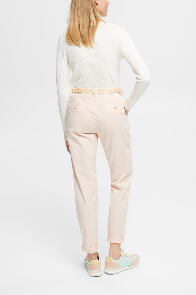 pedro del hierro Pantalón básico chino con cinturón trenzado Tienda