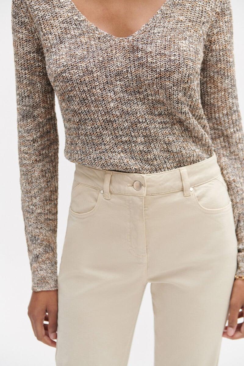 pedro del hierro Pantalón recto Darling Mejor oferta