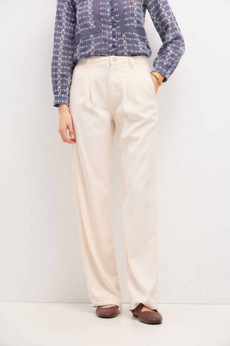 pedro del hierro Petra. Pantalón fluido lavado Oferta especial