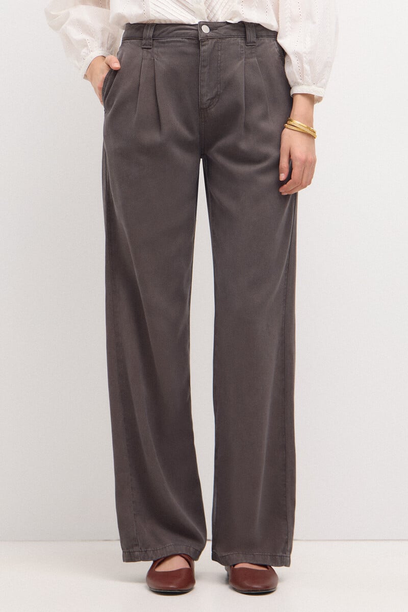 pedro del hierro Olaia. Pantalón fluido en tencel Solo queda un día