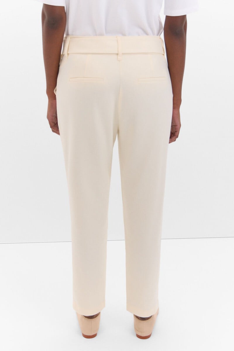 pedro del hierro Pantalón de vestir con cinturón Superdescuento