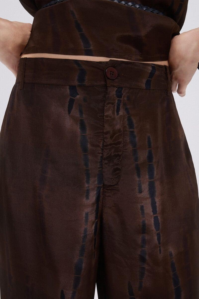 pedro del hierro Pantalón ancho estampado Liquidación