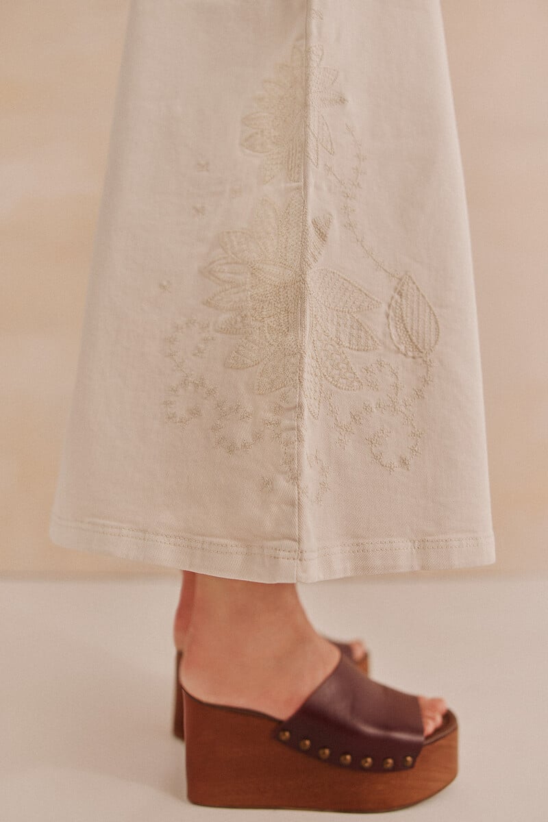 pedro del hierro Ramona. Falda denim Grandes ahorros