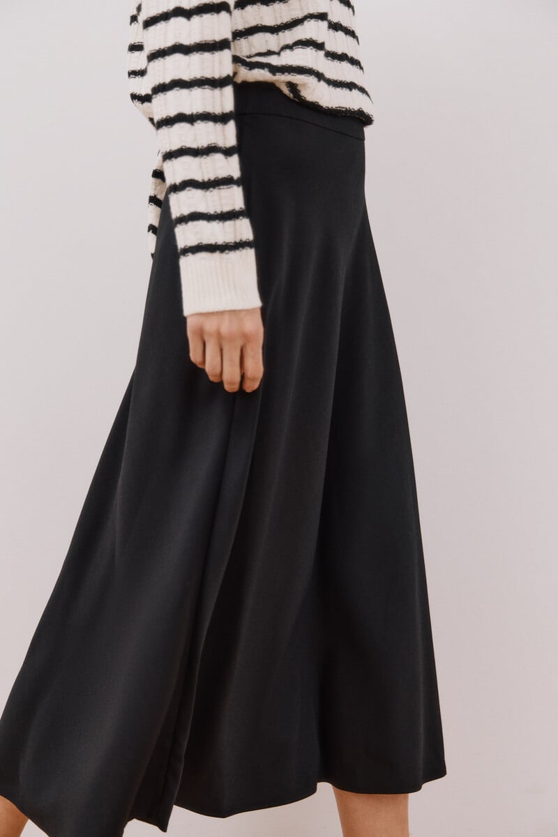 pedro del hierro Falda midi capa Outlet online
