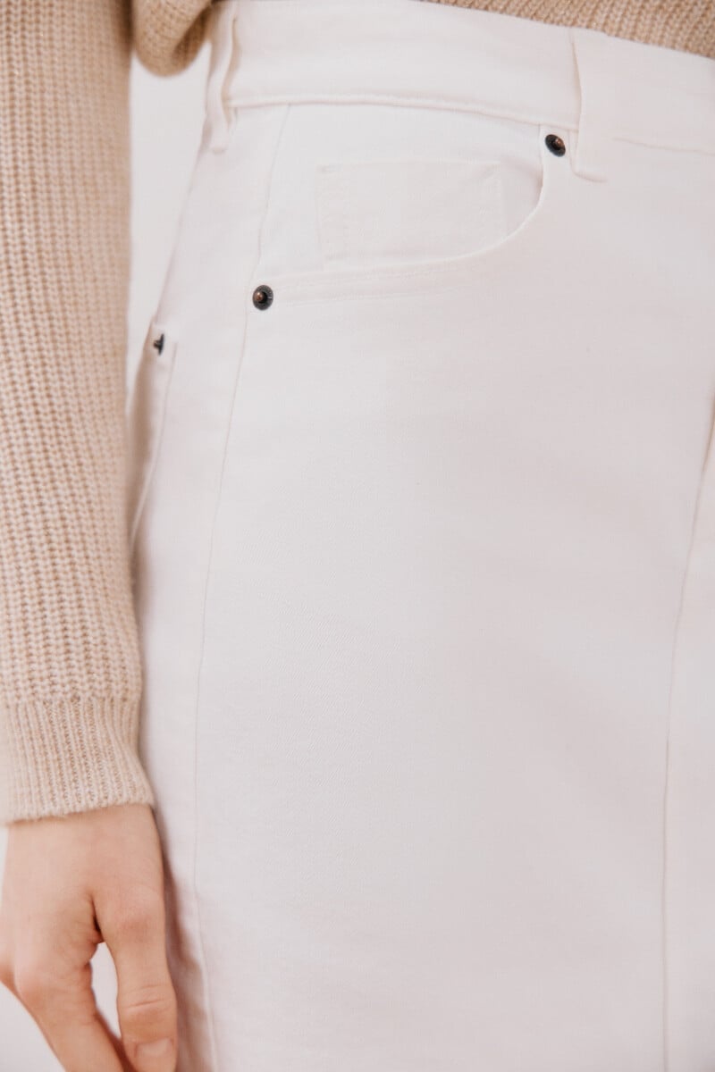 pedro del hierro Falda midi vaquera Ofertas