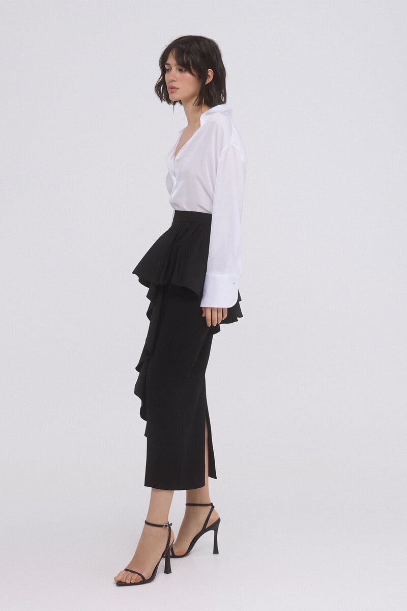 pedro del hierro Falda midi Ventas relámpago
