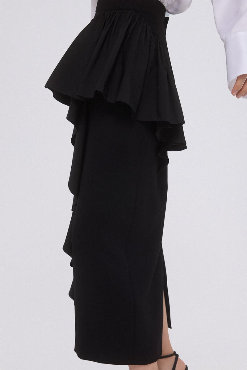pedro del hierro Falda midi Ventas relámpago