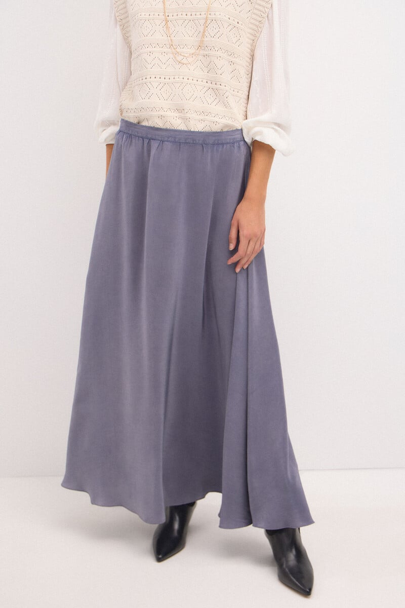 pedro del hierro Ofra. Falda capa Mejor oferta