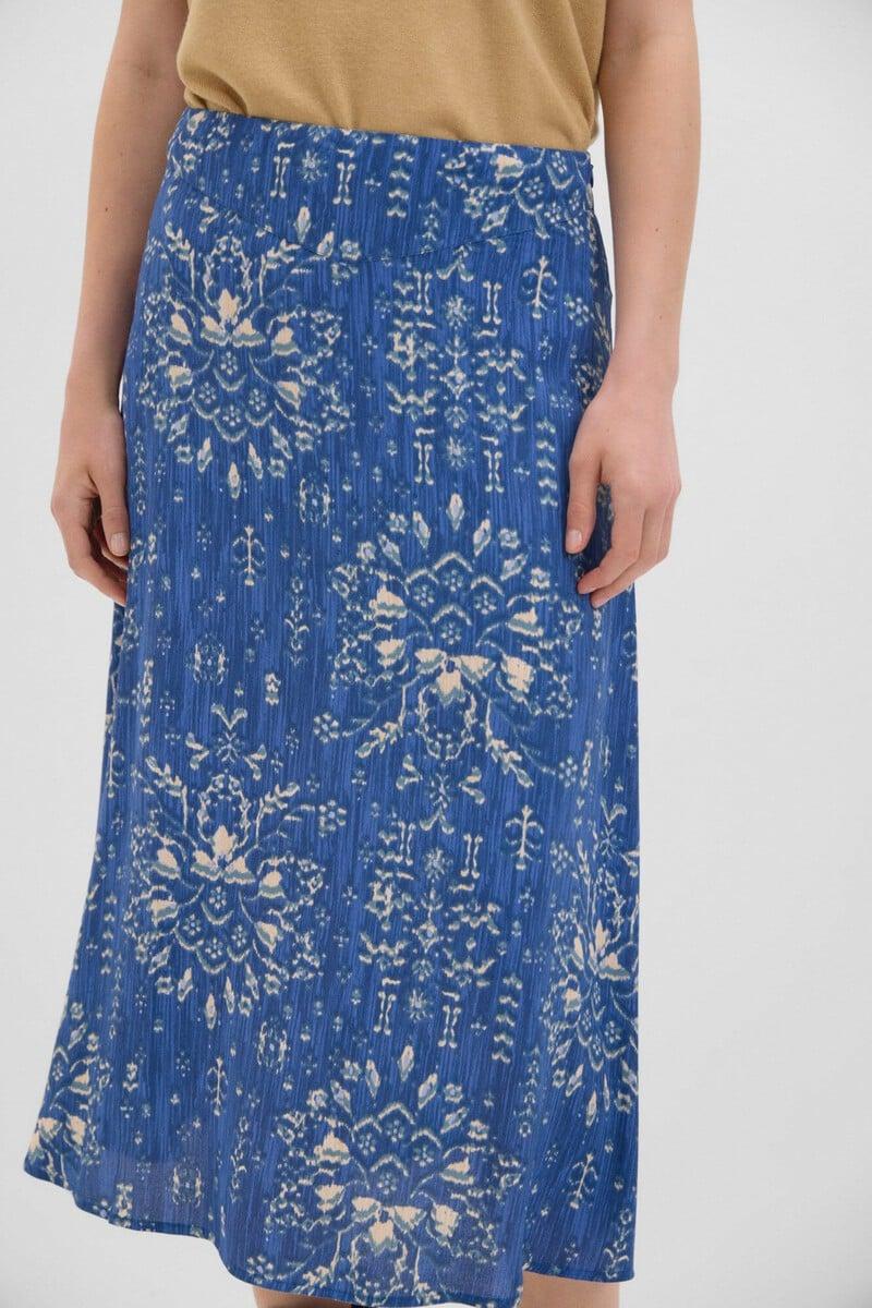 pedro del hierro Falda midi estampada Envío gratis