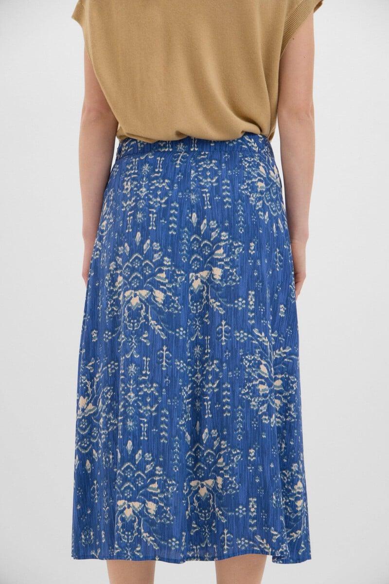 pedro del hierro Falda midi estampada Envío gratis
