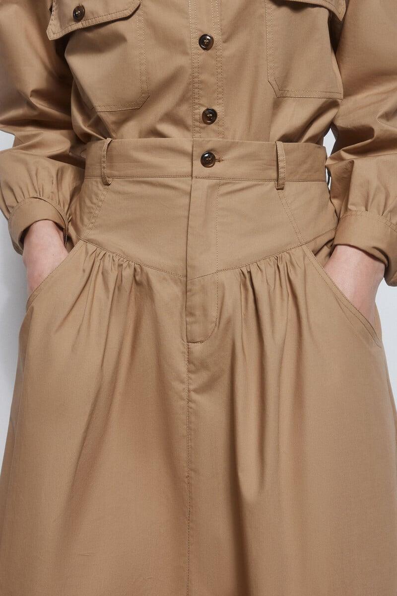 pedro del hierro Falda midi canesú En oferta