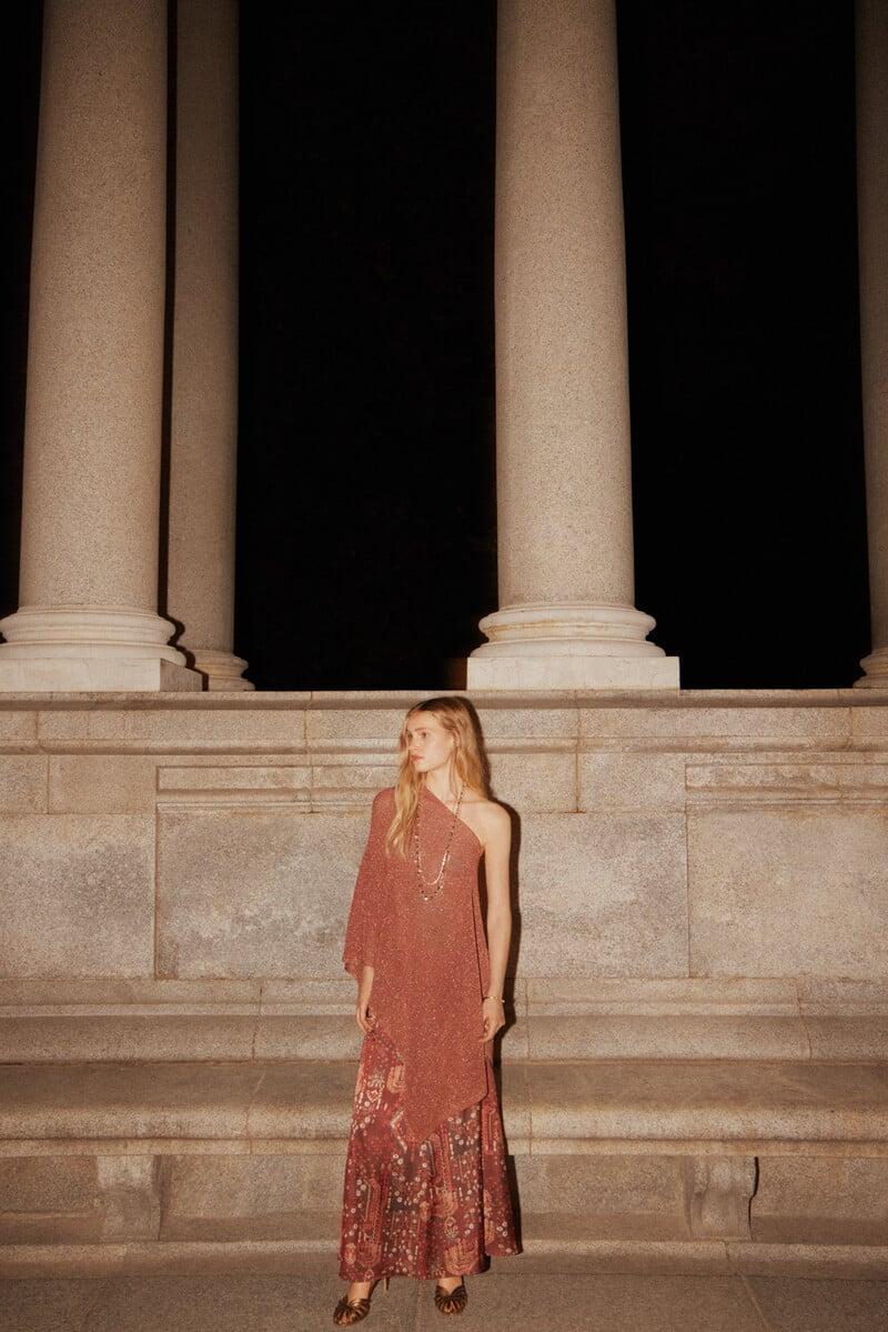 pedro del hierro Olivia. Falda canesú Descuento por venta flash