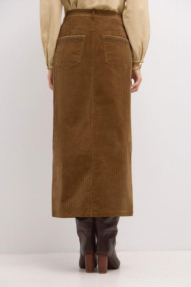 pedro del hierro Omana. Falda de pana Ofertas especiales