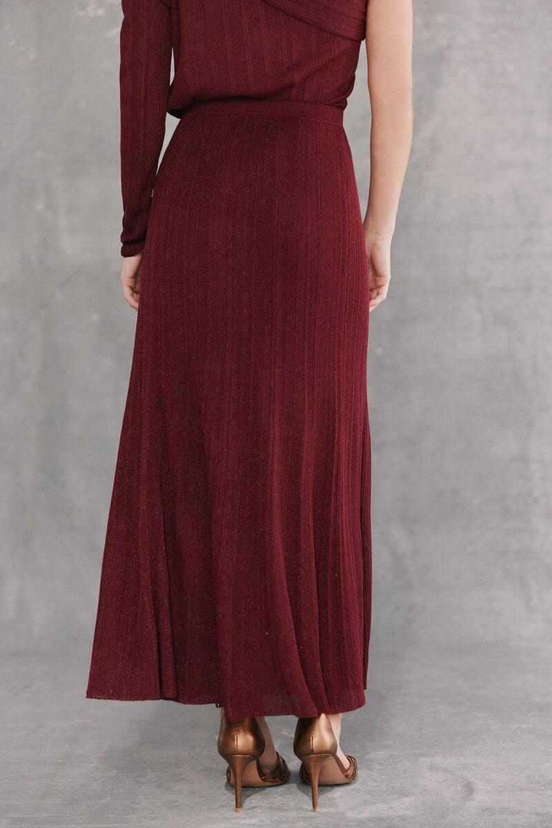 pedro del hierro Odile. Falda de punto Grandes ahorros