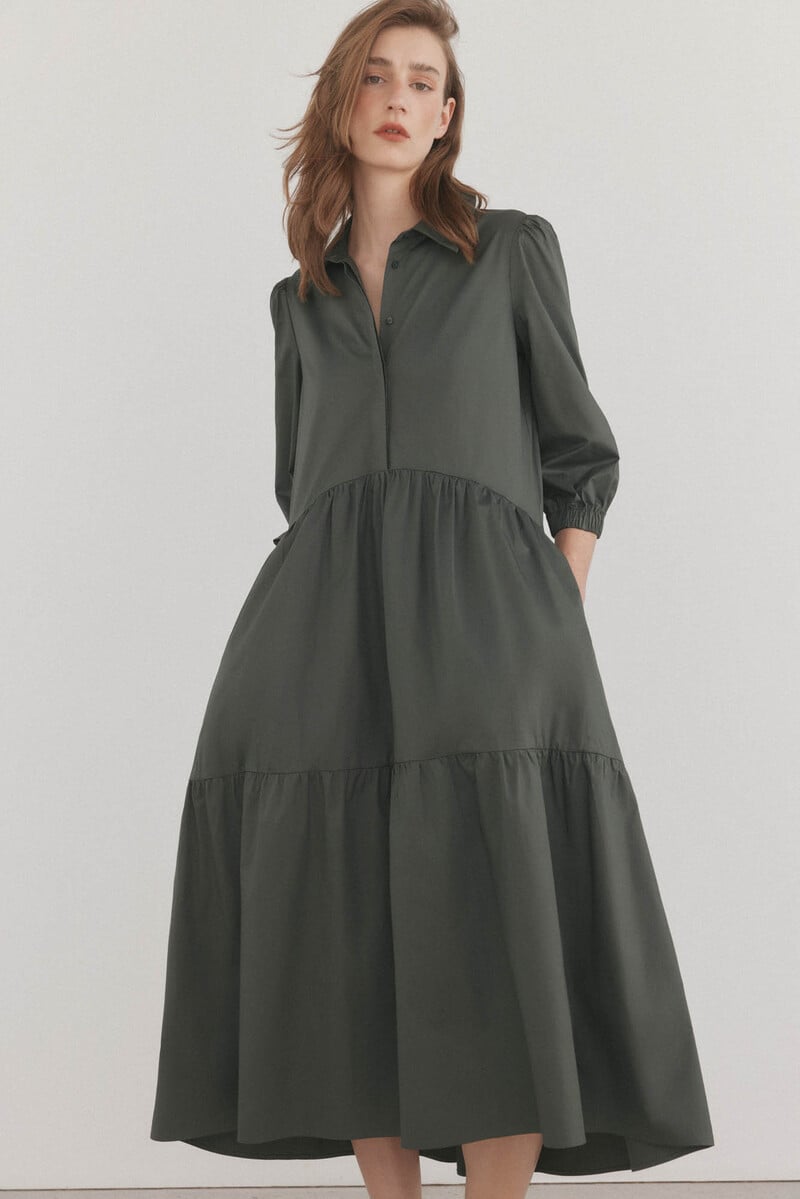 pedro del hierro Vestido camisero popelín Ofertas