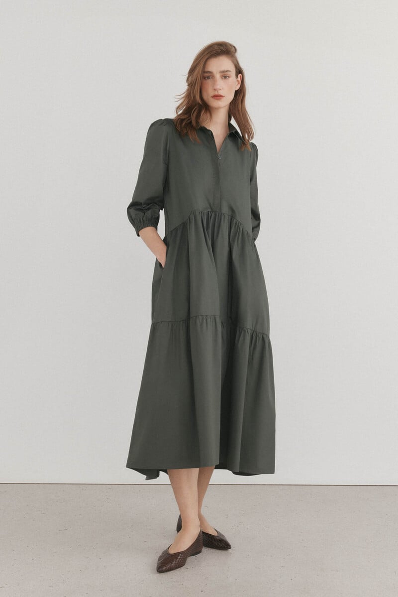 pedro del hierro Vestido camisero popelín Ofertas