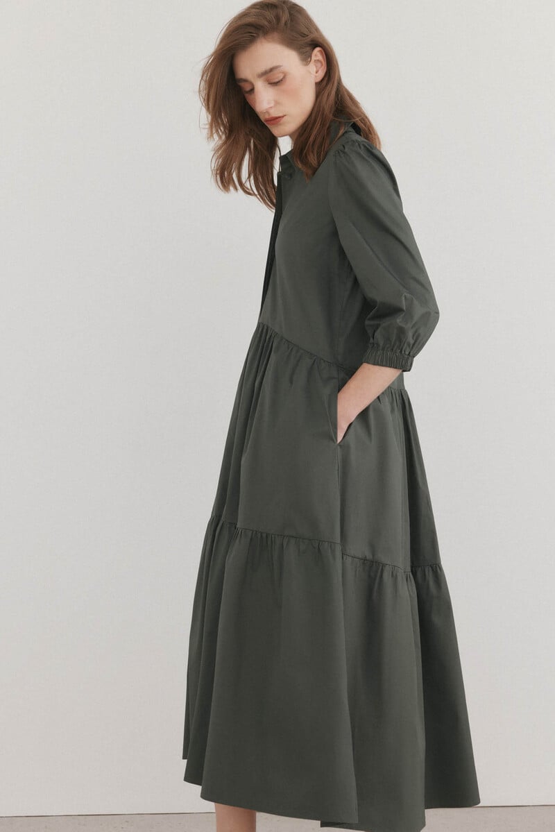 pedro del hierro Vestido camisero popelín Ofertas