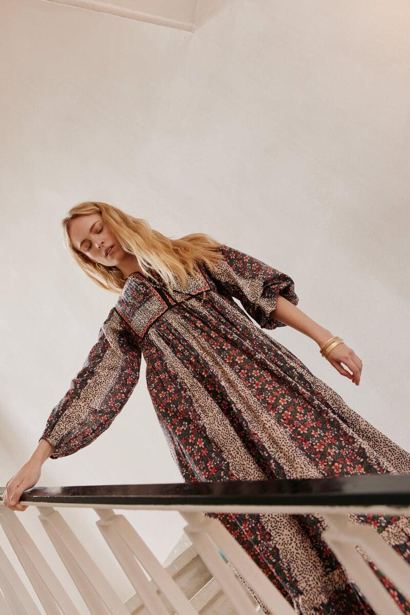 pedro del hierro Ariane. Vestido estampado En oferta