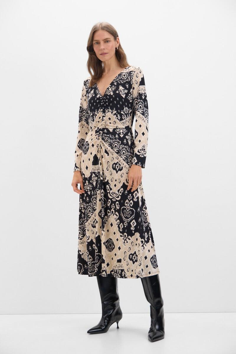 pedro del hierro Vestido elástico estampado Envío gratis