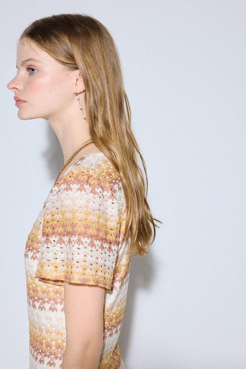 pedro del hierro Vestido estructura multicolor Envío gratis