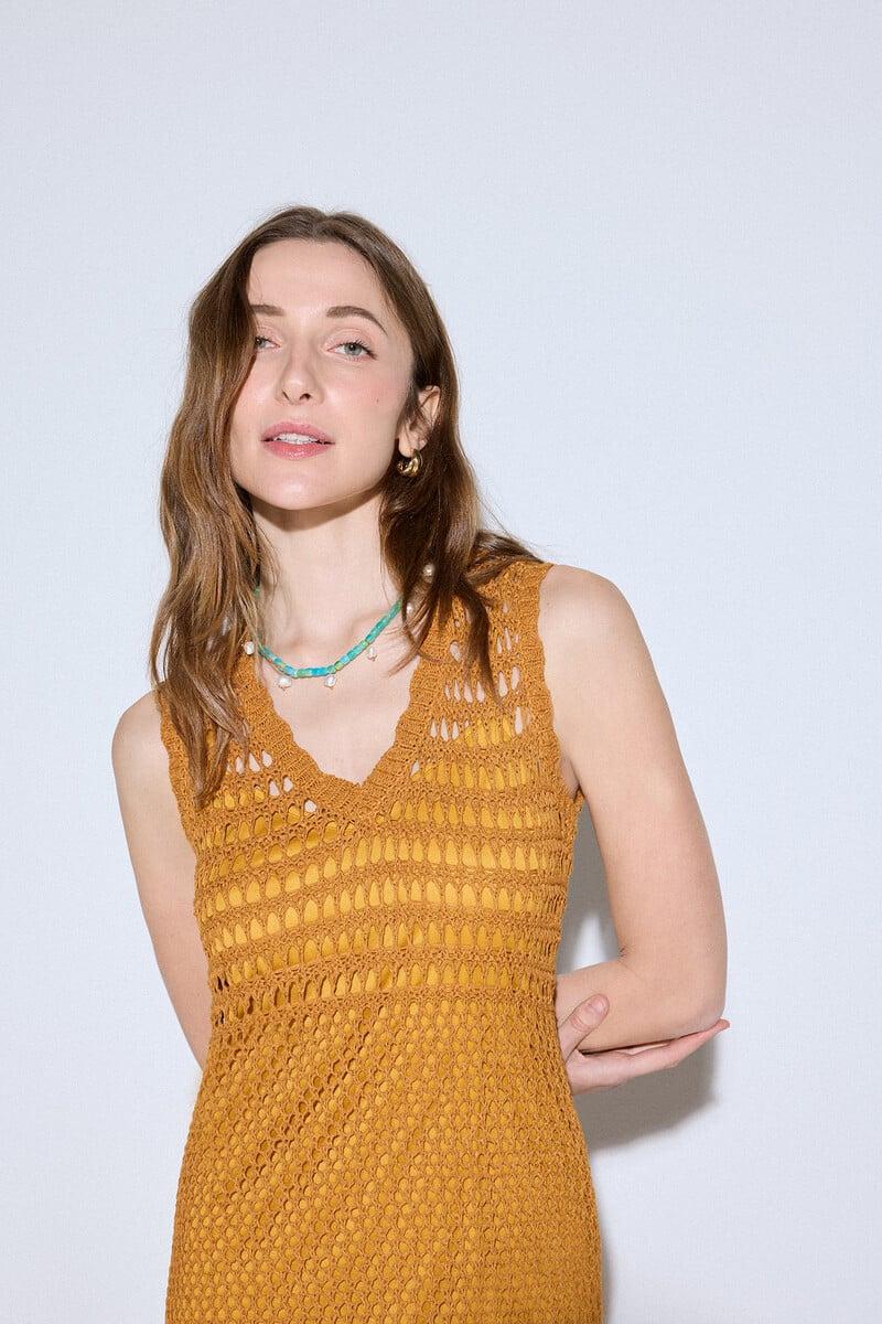 pedro del hierro Vestido punto calado Último día