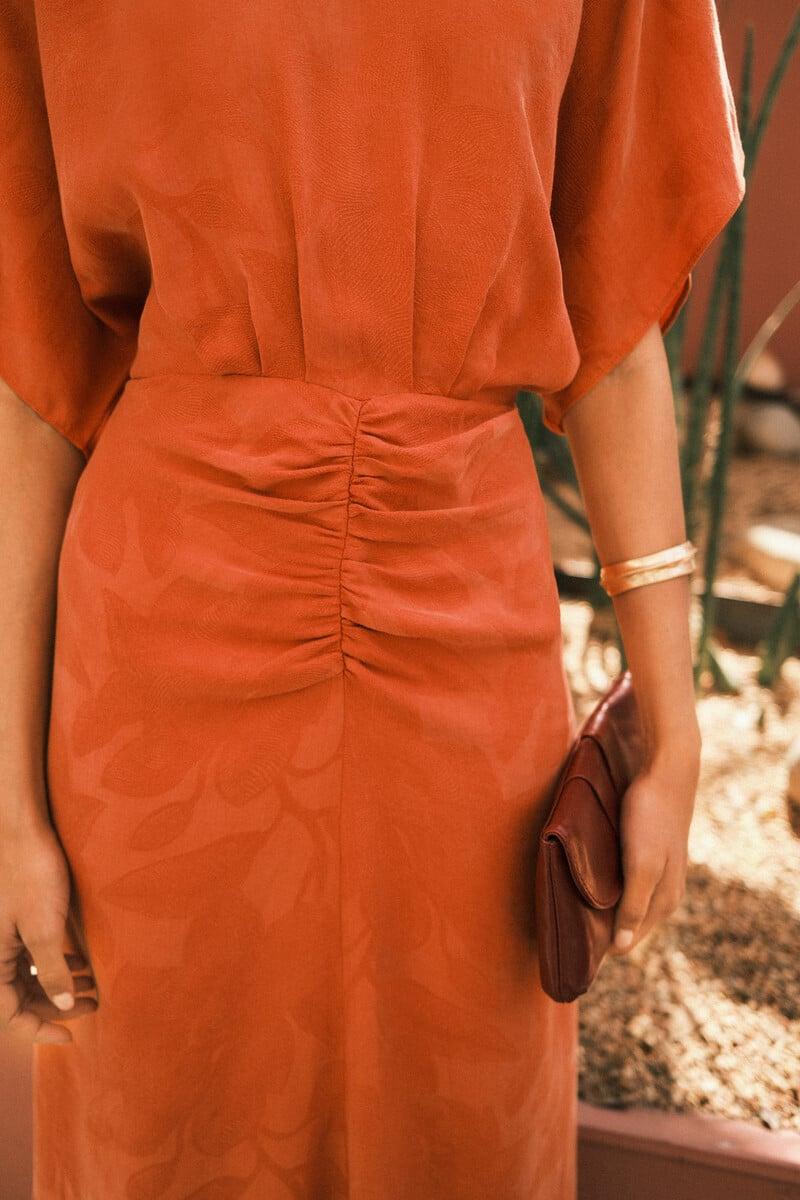 pedro del hierro Alexa. Vestido jacquard ocasión Solo queda un día