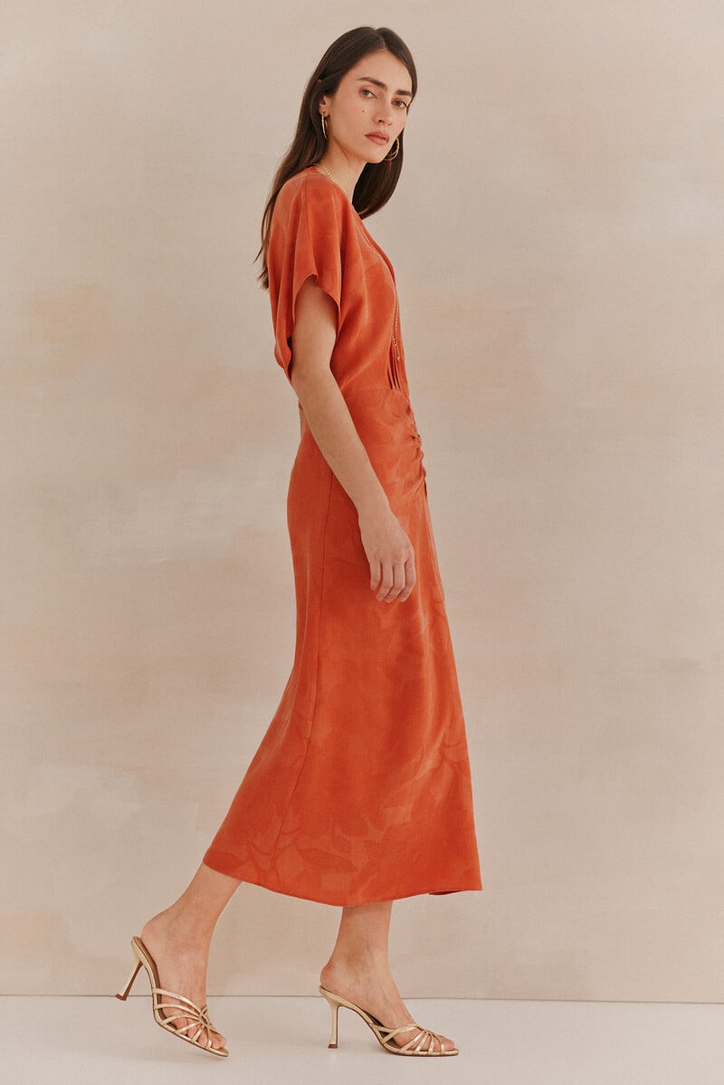 pedro del hierro Alexa. Vestido jacquard ocasión Solo queda un día