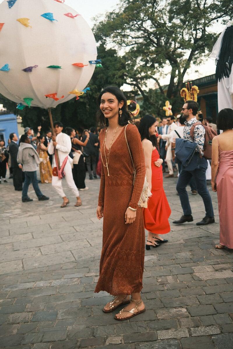 pedro del hierro Tadea. Vestido largo punto Grandes descuentos