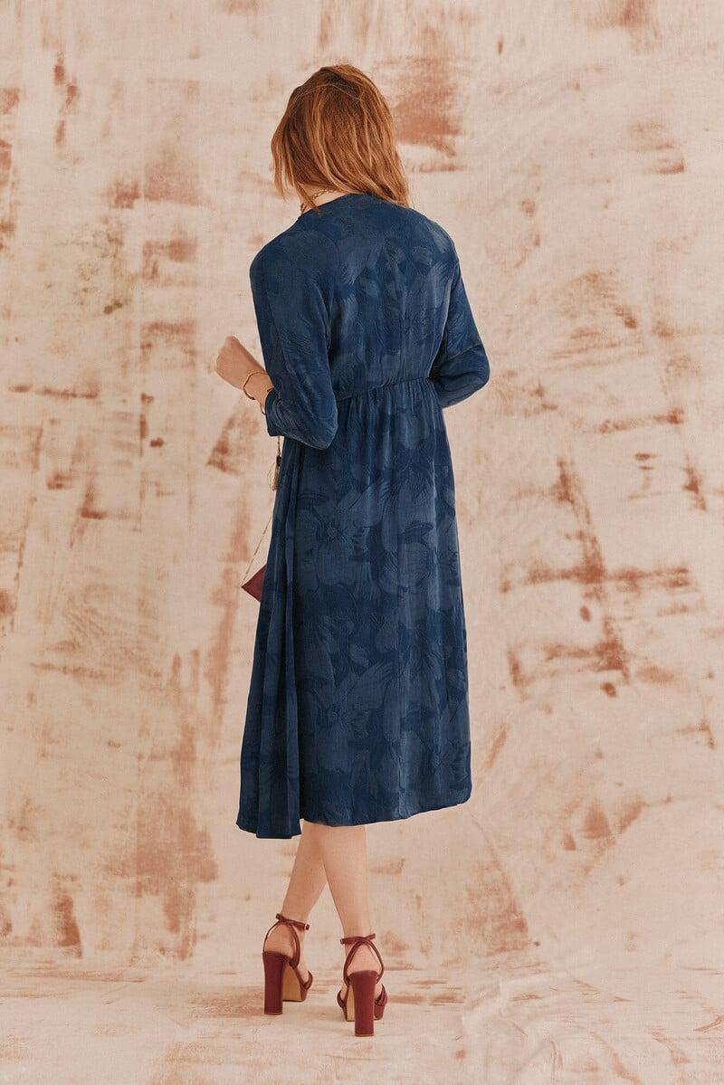 pedro del hierro Ana. Vestido jacquard Tienda de fábrica
